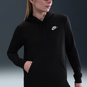 Nike Women's sportswear club fleece Black Hoodie